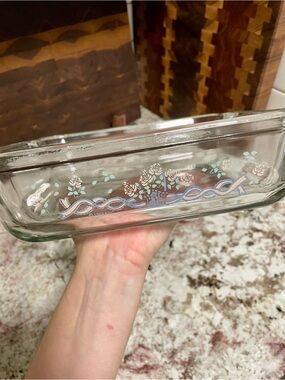 Vintage 1989 Anchor Hocking square baking dish
